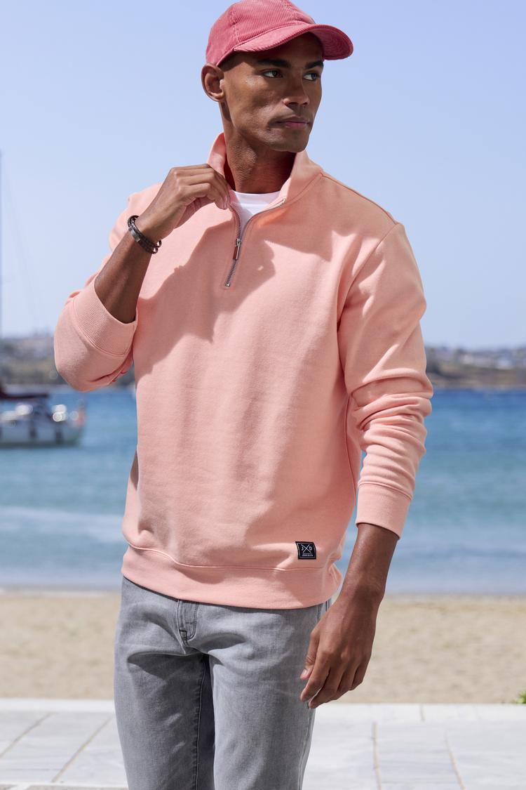 John Devin John Devin Sweatshirt Sweatshirt Herren - apricot - 0 | SportScheck