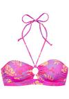 VENICE BEACH Bandeau-Bikini-Top Bikini Oberteil Damen - flieder-pink