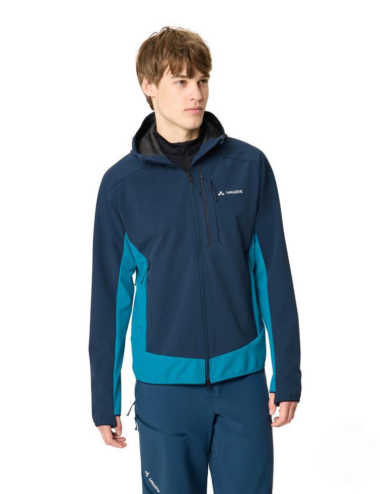 VAUDE VAUDE Men's Larice Softshell Jacket Outdoorjacke Herren - caspian blue - 0 | SportScheck