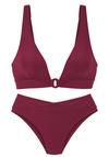 Lascana Triangel-Bikini Bikini Set Damen - rot