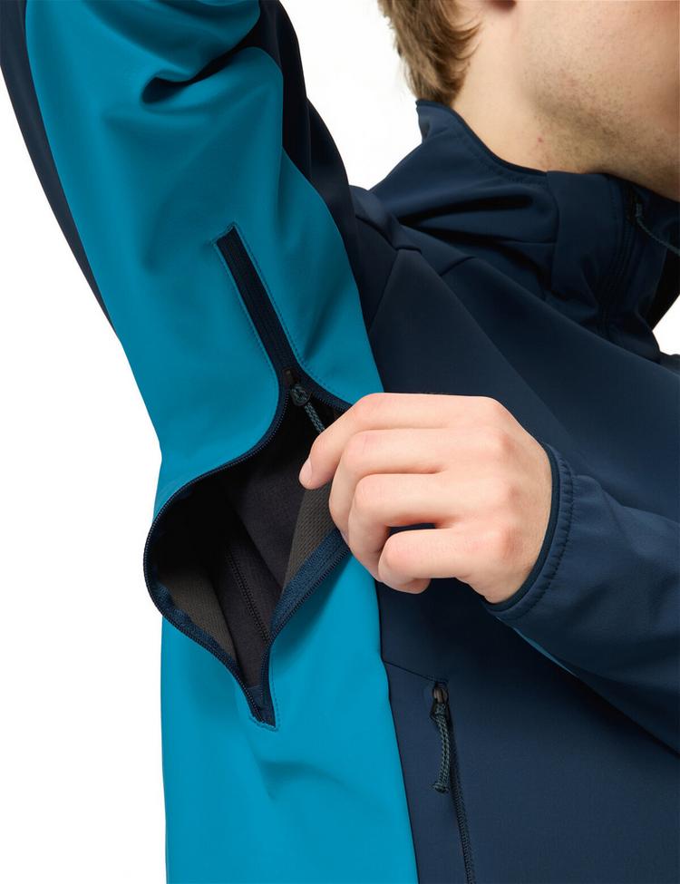 VAUDE VAUDE Men's Larice Softshell Jacket Outdoorjacke Herren - caspian blue - 1 | SportScheck