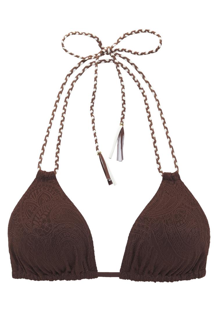 S.OLIVER S.OLIVER Triangel-Bikini-Top Bikini Oberteil Damen - kaffee - 0 | SportScheck