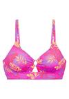 VENICE BEACH Bustier-Bikini-Top Bikini Oberteil Damen - flieder-pink