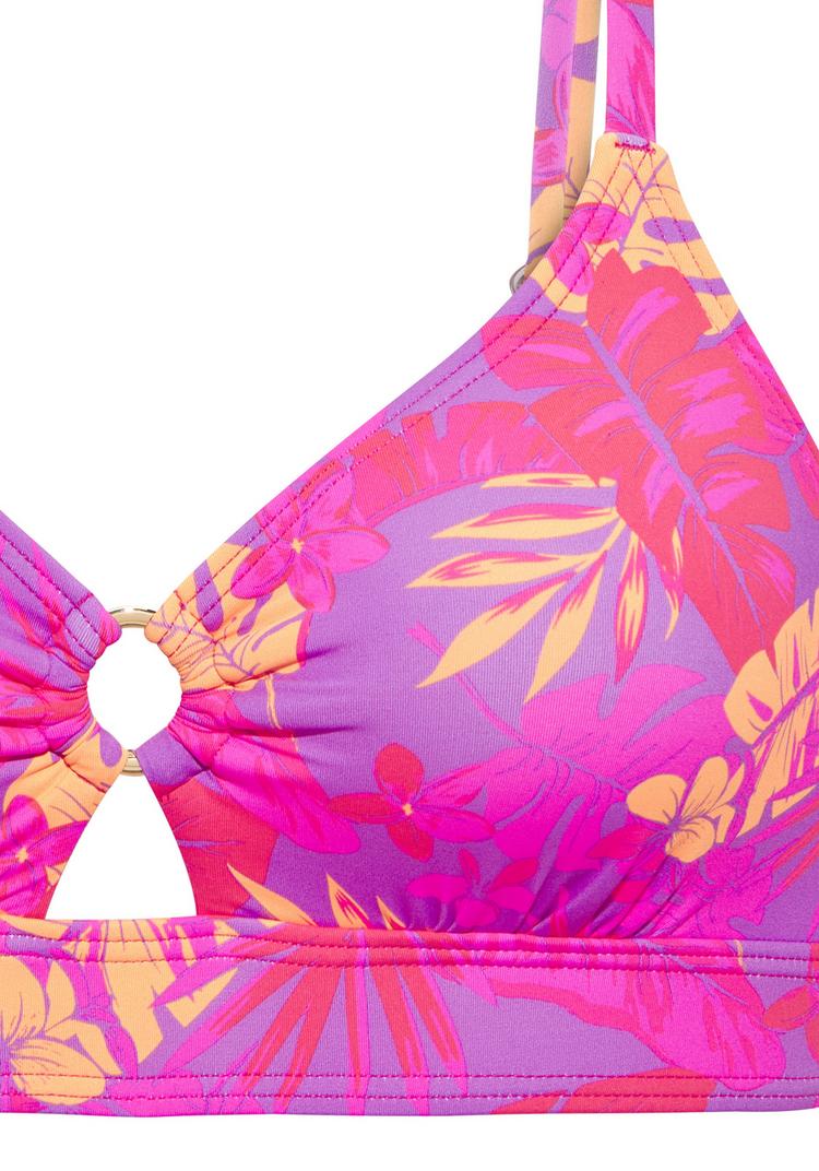 VENICE BEACH VENICE BEACH Bustier-Bikini-Top Bikini Oberteil Damen - flieder-pink - 0 | SportScheck