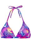 VENICE BEACH Triangel-Bikini-Top Bikini Oberteil Damen - lila print