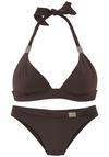 Lascana Triangel-Bikini Bikini Set Damen - dunkelbraun