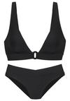 Lascana Triangel-Bikini Bikini Set Damen - schwarz