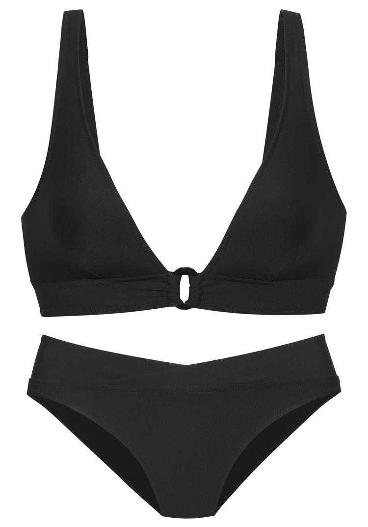 Lascana Lascana Triangel-Bikini Bikini Set Damen - schwarz - 0 | SportScheck