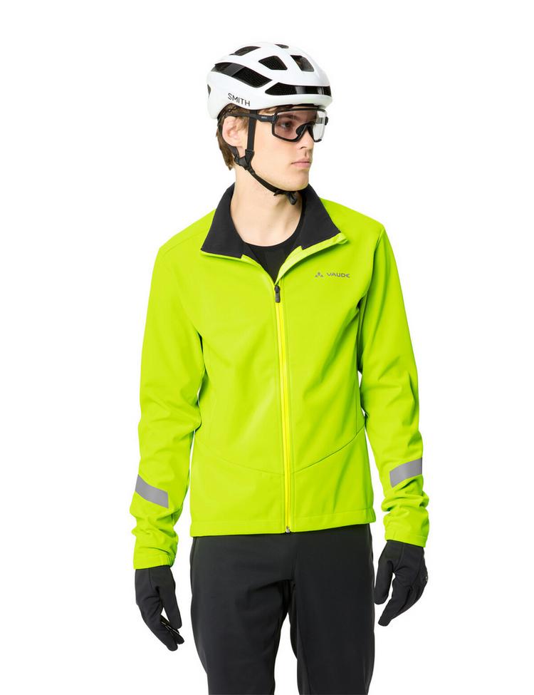 VAUDE VAUDE Men's Matera Softshell Jacket III Fahrradjacke Herren - neon yellow - 2 | SportScheck