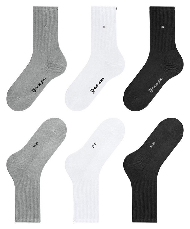 Burlington Burlington Socken Damen - melange grey (3967) - 2 | SportScheck