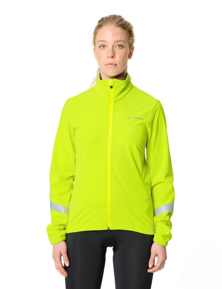 VAUDE VAUDE Women's Matera Softshell Jacket III Fahrradjacke Damen - neon yellow - 0 | SportScheck
