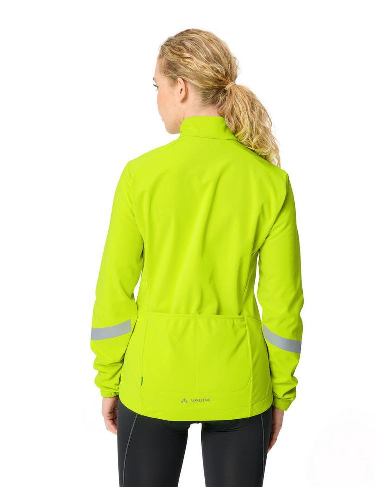 VAUDE VAUDE Women's Matera Softshell Jacket III Fahrradjacke Damen - neon yellow - 1 | SportScheck