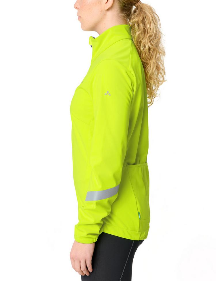 VAUDE VAUDE Women's Matera Softshell Jacket III Fahrradjacke Damen - neon yellow - 0 | SportScheck