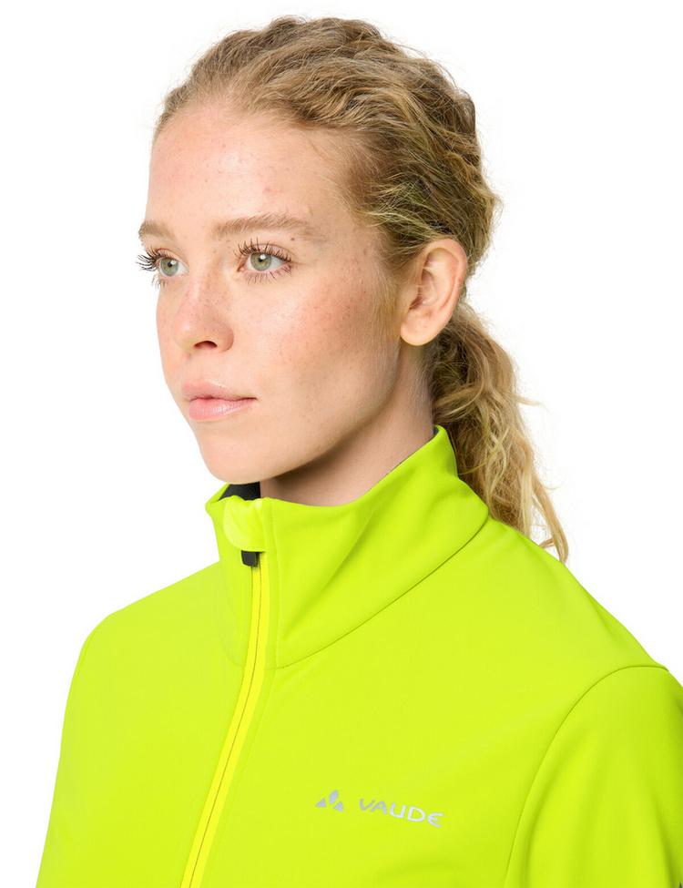 VAUDE VAUDE Women's Matera Softshell Jacket III Fahrradjacke Damen - neon yellow - 1 | SportScheck