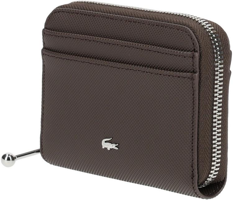 Lacoste Lacoste XS ZIP COIN WALLET Geldbeutel Damen - Dunkelbraun - 0 | SportScheck