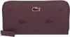 Lacoste L ZIP WALLET Geldbeutel Damen - Bordeaux