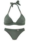 Lascana Triangel-Bikini Bikini Set Damen - olive