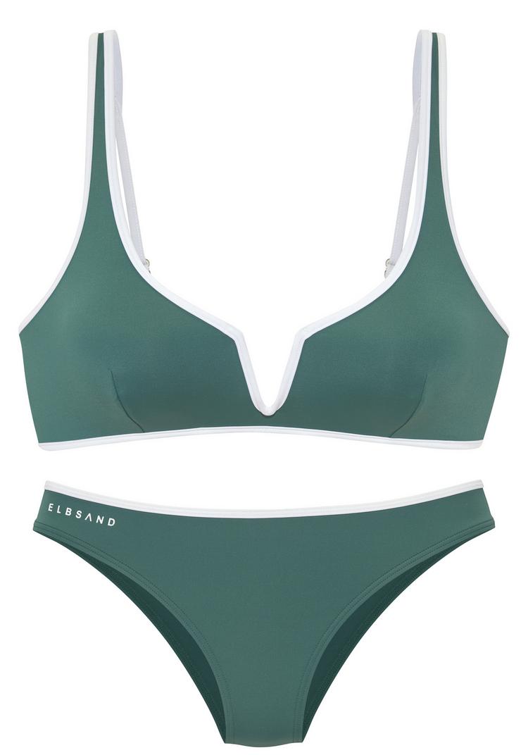 ELBSAND ELBSAND Triangel-Bikini Bikini Set Damen - petrol - 0 | SportScheck
