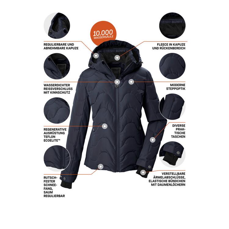 KILLTEC KILLTEC Skijacke Damen - Blau3044 - 3 | SportScheck