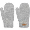 Barts Witzia Mitts Handschuh Damen - Hellgrau082