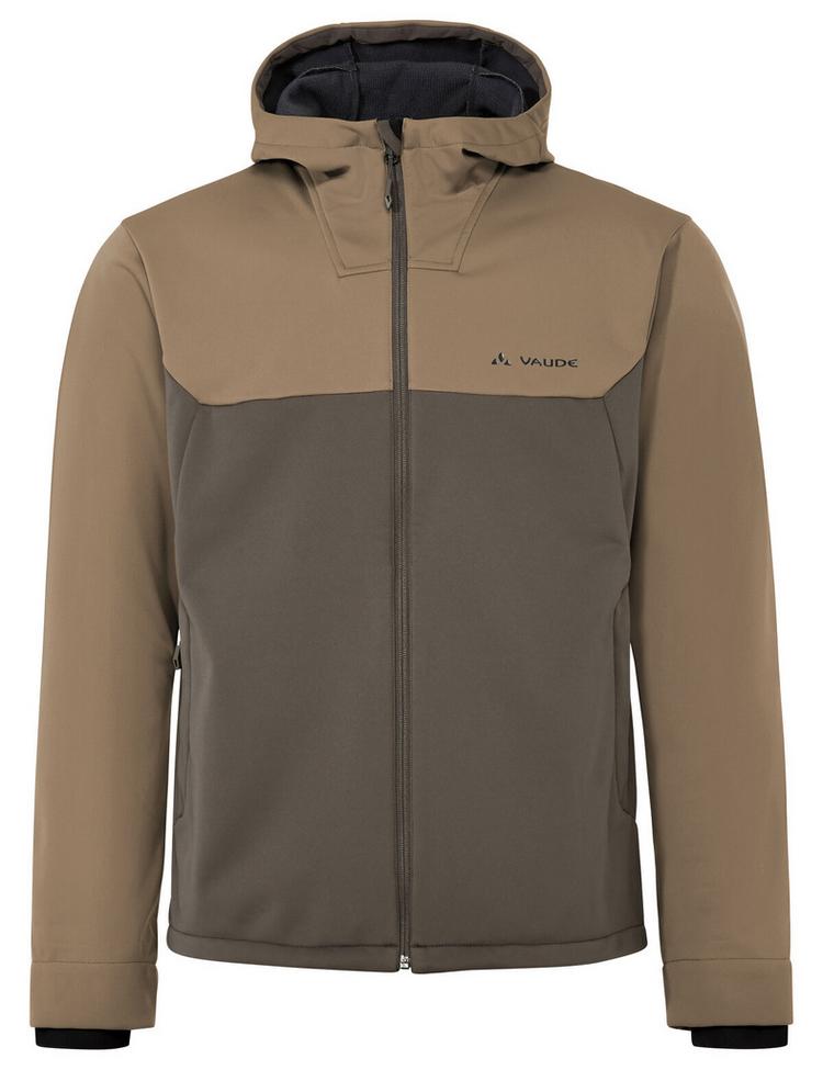 VAUDE VAUDE Men's Qimsa Hooded Softshell Jacket II Fahrradjacke Herren - oat - 0 | SportScheck