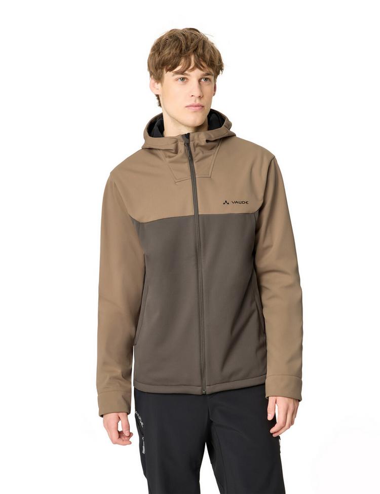 VAUDE VAUDE Men's Qimsa Hooded Softshell Jacket II Fahrradjacke Herren - oat - 0 | SportScheck