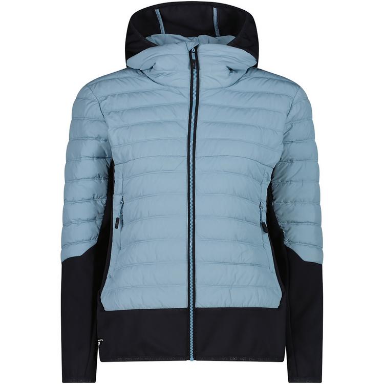 CMP CMP WOMAN JACKET HYBRID FIX HOOD Funktionsjacke Damen - Blau3027 - 0 | SportScheck