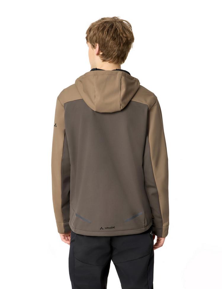 VAUDE VAUDE Men's Qimsa Hooded Softshell Jacket II Fahrradjacke Herren - oat - 1 | SportScheck