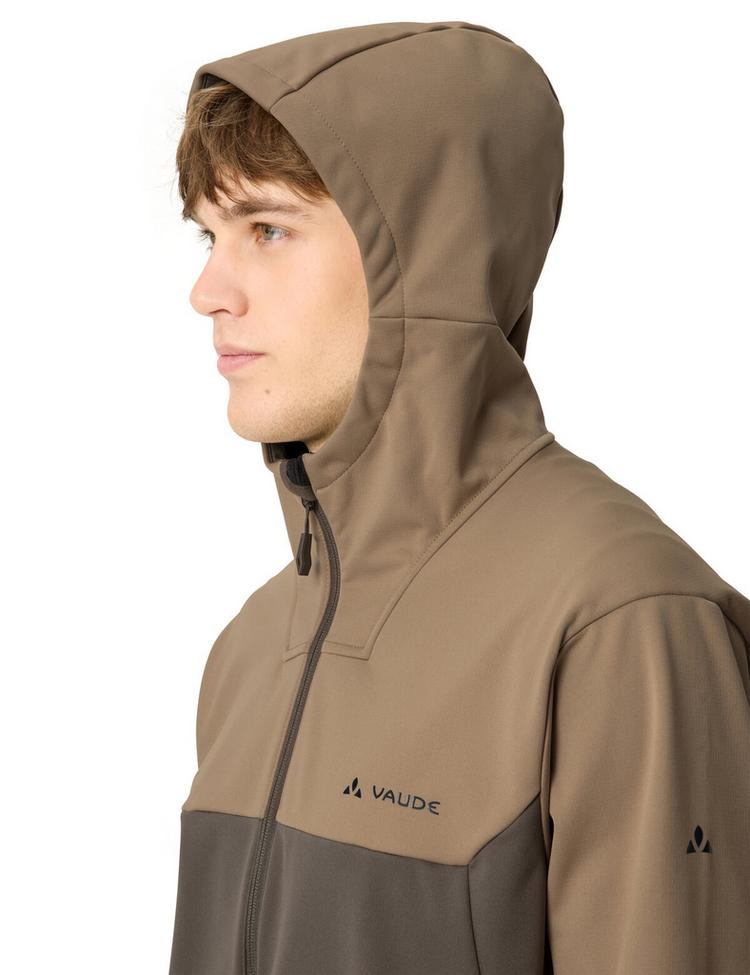 VAUDE VAUDE Men's Qimsa Hooded Softshell Jacket II Fahrradjacke Herren - oat - 1 | SportScheck