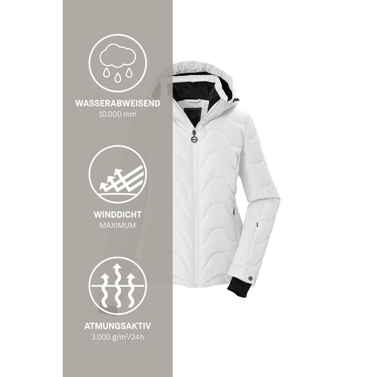 KILLTEC KILLTEC Skijacke Damen - Wei&szlig;951 - 4 | SportScheck