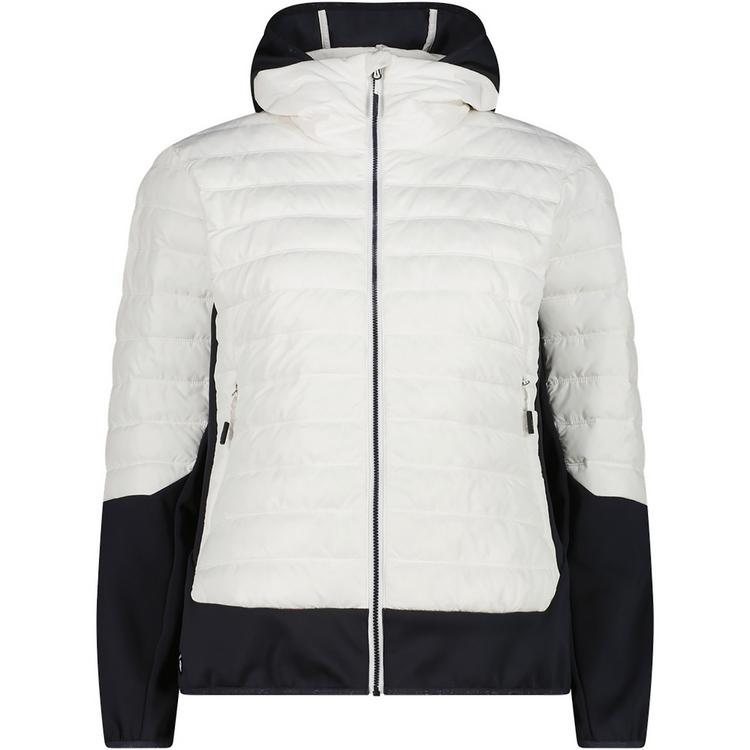 CMP CMP WOMAN JACKET HYBRID FIX HOOD Funktionsjacke Damen - Wei&szlig;956 - 0 | SportScheck
