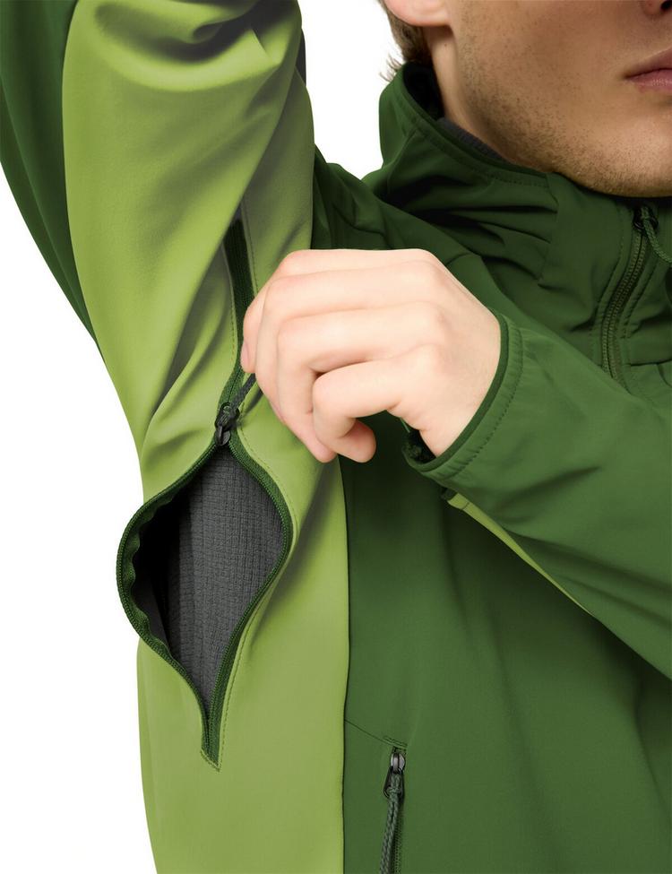 VAUDE VAUDE Men's Larice Softshell Jacket Outdoorjacke Herren - green pepper - 1 | SportScheck