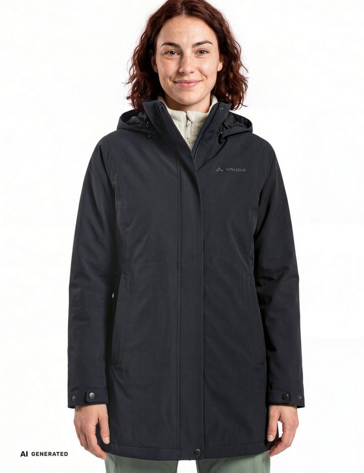 VAUDE VAUDE SE Women's Abelia Coat II Outdoorjacke Damen - black - 0 | SportScheck