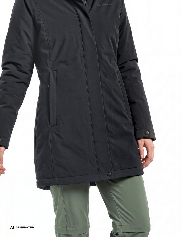 VAUDE VAUDE SE Women's Abelia Coat II Outdoorjacke Damen - black - 0 | SportScheck