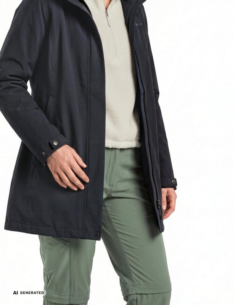 VAUDE VAUDE SE Women's Abelia Coat II Outdoorjacke Damen - black - 1 | SportScheck