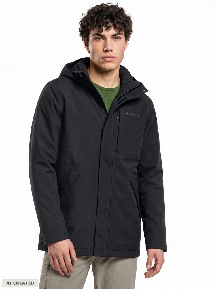 VAUDE VAUDE SE Men's Abelia Parka II Outdoorjacke Herren - black - 0 | SportScheck