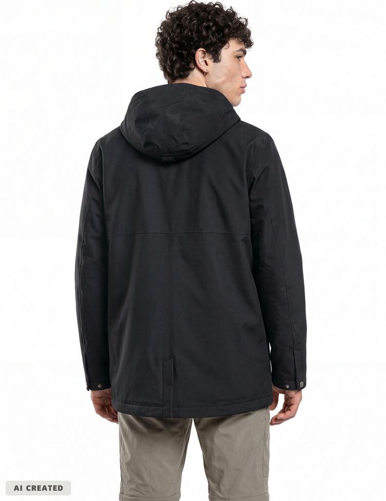 VAUDE VAUDE SE Men's Abelia Parka II Outdoorjacke Herren - black - 1 | SportScheck