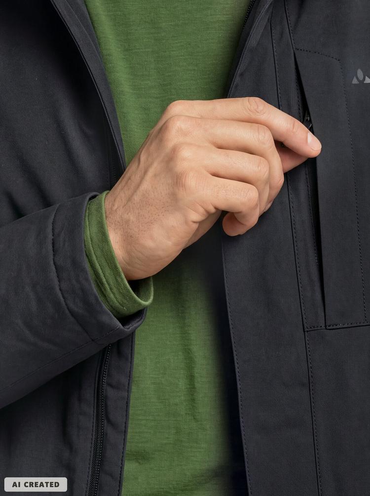 VAUDE VAUDE SE Men's Abelia Parka II Outdoorjacke Herren - black - 0 | SportScheck