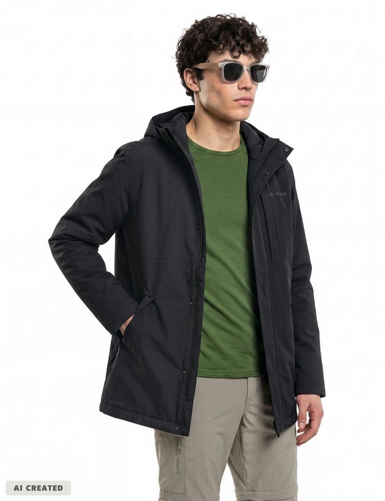 VAUDE VAUDE SE Men's Abelia Parka II Outdoorjacke Herren - black - 2 | SportScheck