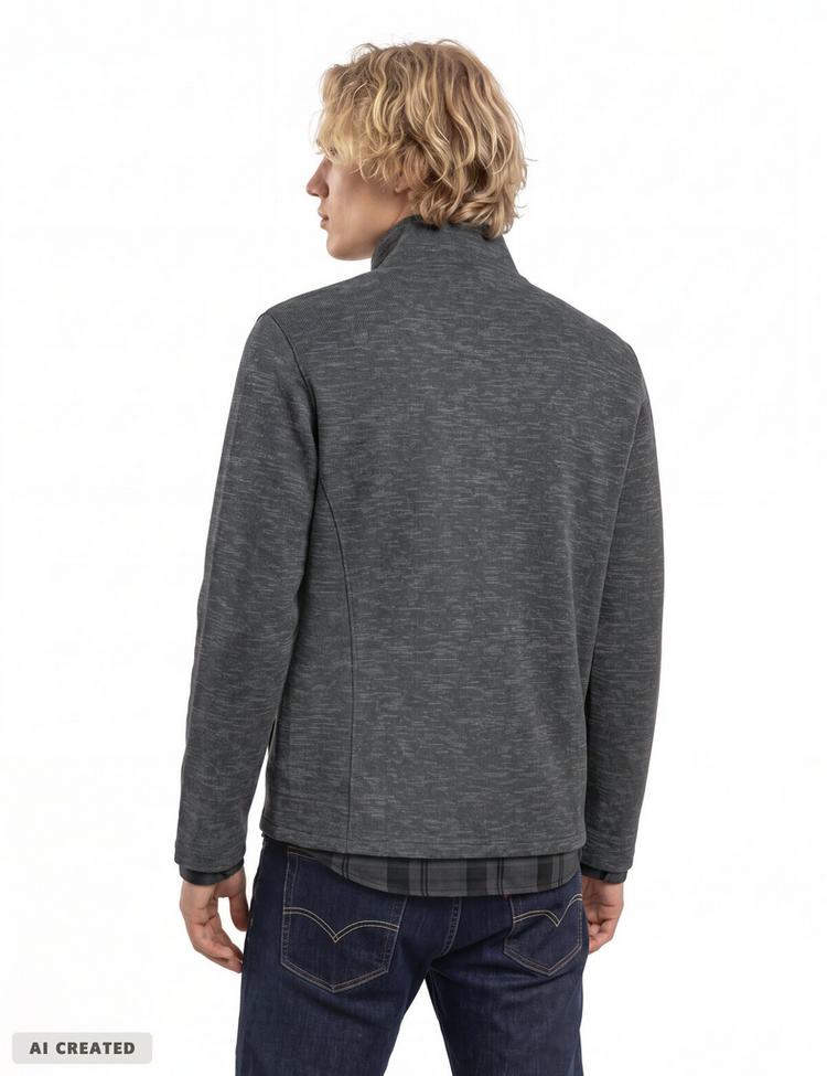 VAUDE VAUDE SE Men's Tikoma Fleece Jacket II Outdoorjacke Herren - pewter grey - 1 | SportScheck