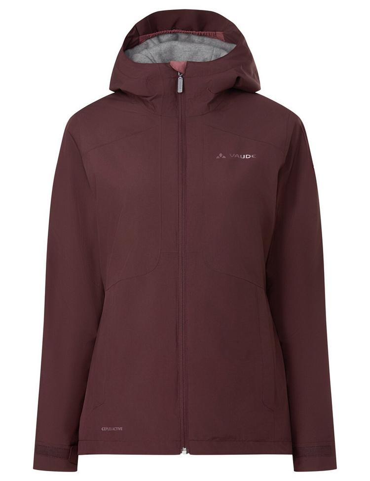 VAUDE VAUDE SE Women's Morkon Wool-lined Jacket Outdoorjacke Damen - dark oak - 0 | SportScheck
