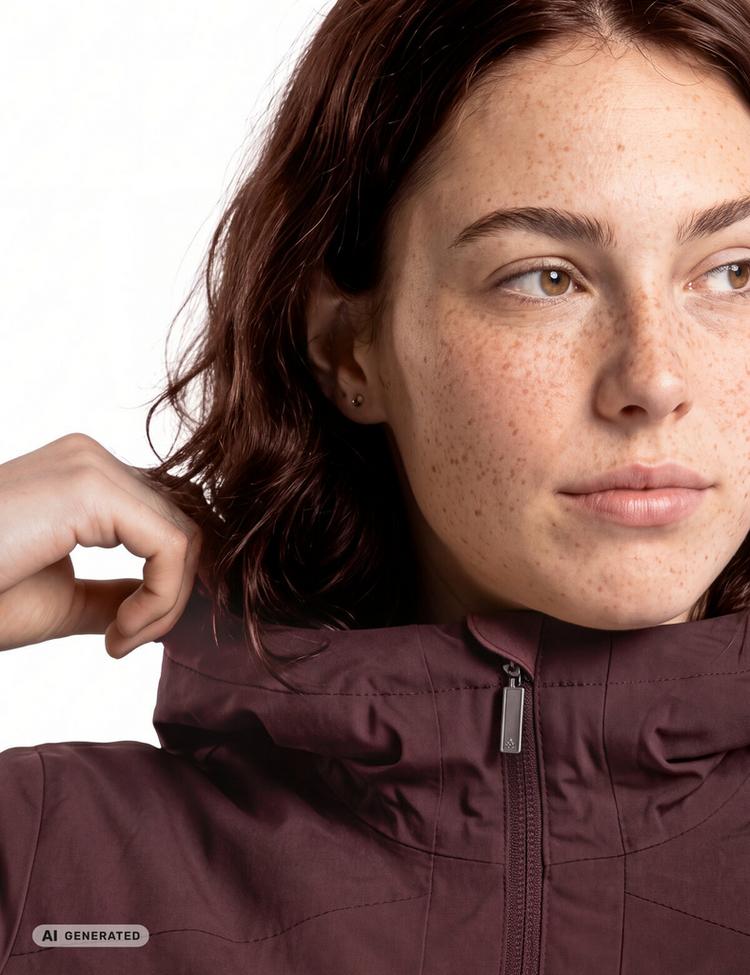 VAUDE VAUDE SE Women's Morkon Wool-lined Jacket Outdoorjacke Damen - dark oak - 1 | SportScheck