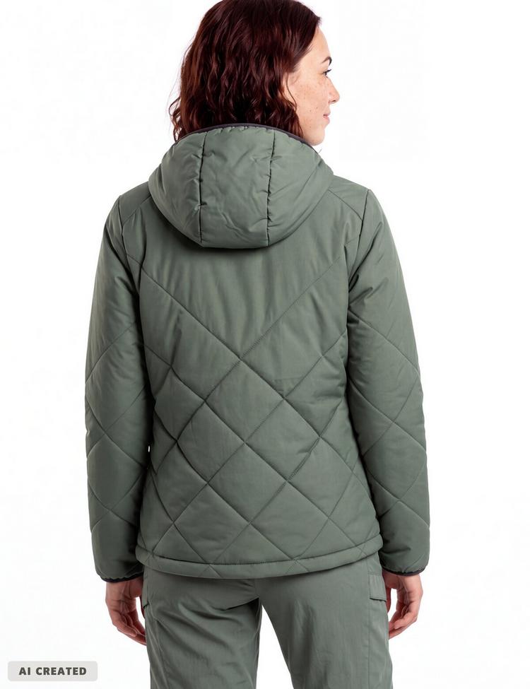 VAUDE VAUDE SE Women's Tesino Hooded Jacket II Outdoorjacke Damen - agave - 1 | SportScheck