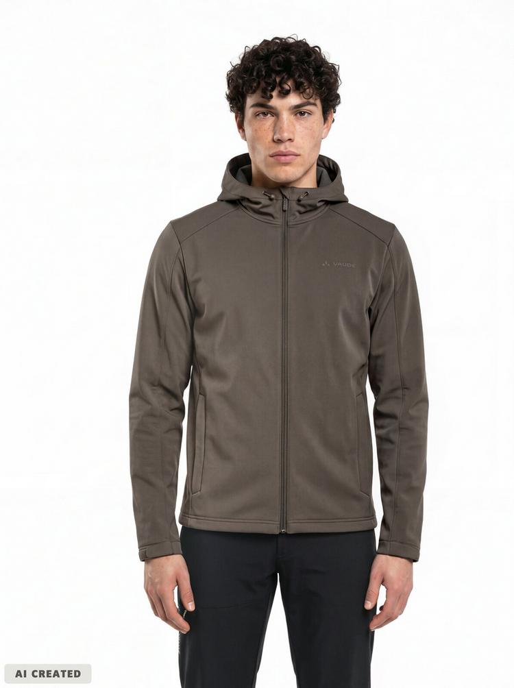 VAUDE VAUDE SE Men's Manang Softshell Jacket Outdoorjacke Herren - deer brown - 0 | SportScheck