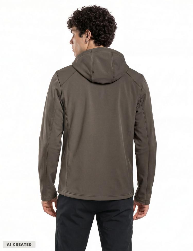VAUDE VAUDE SE Men's Manang Softshell Jacket Outdoorjacke Herren - deer brown - 1 | SportScheck
