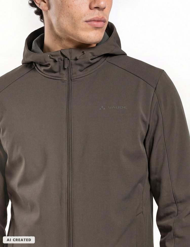 VAUDE VAUDE SE Men's Manang Softshell Jacket Outdoorjacke Herren - deer brown - 0 | SportScheck