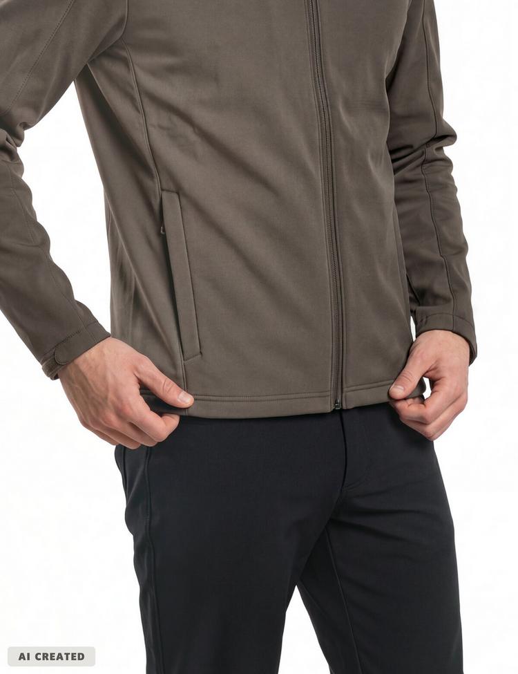 VAUDE VAUDE SE Men's Manang Softshell Jacket Outdoorjacke Herren - deer brown - 1 | SportScheck