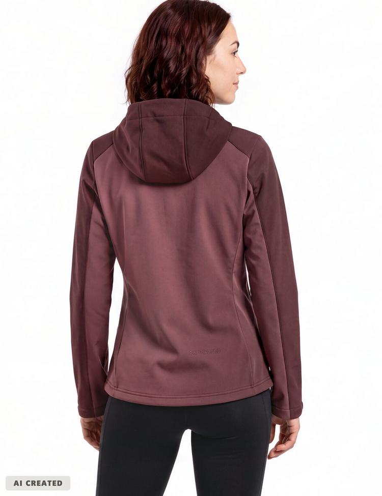 VAUDE VAUDE SE Women's Manang Softshell Jacket Outdoorjacke Damen - ruby dusk - 1 | SportScheck