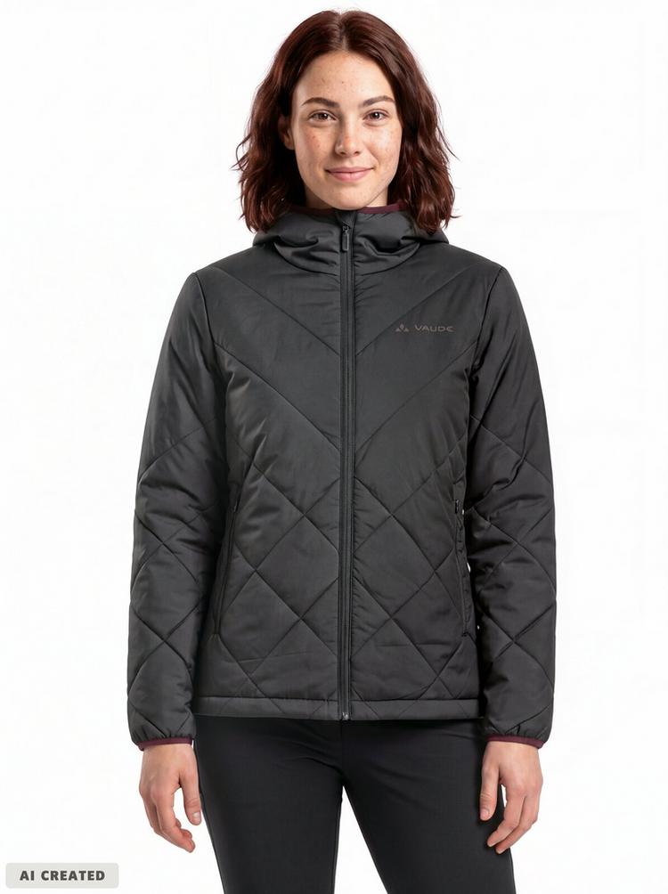VAUDE VAUDE SE Women's Tesino Hooded Jacket II Outdoorjacke Damen - graphite - 0 | SportScheck