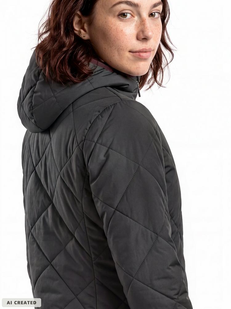 VAUDE VAUDE SE Women's Tesino Hooded Jacket II Outdoorjacke Damen - graphite - 0 | SportScheck